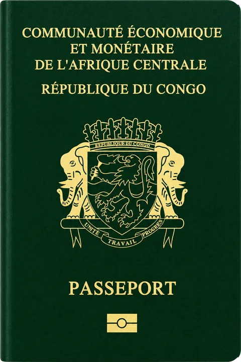 Cover of the Republic of the Congo passport