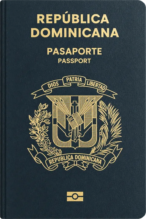 Cover of the Dominican Republic passport