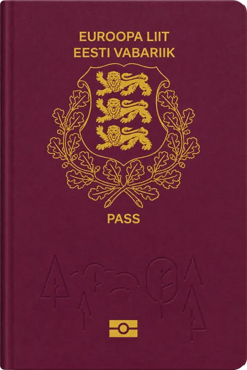 Cover of the Estonia passport