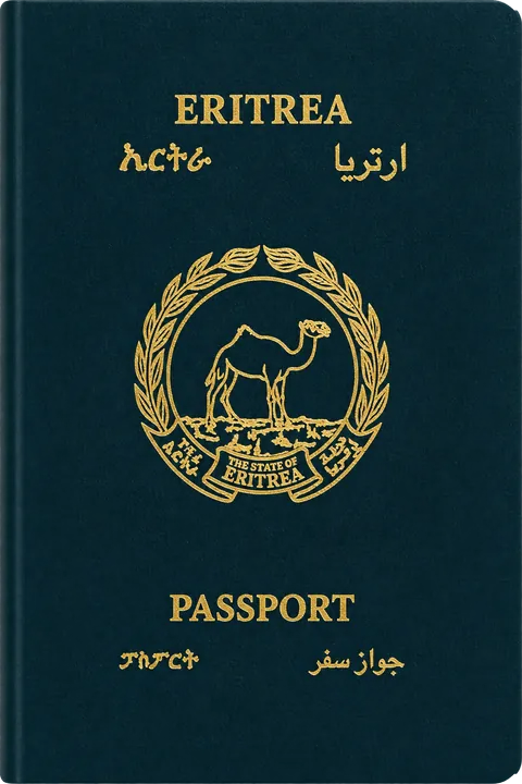Cover of the Eritrea passport