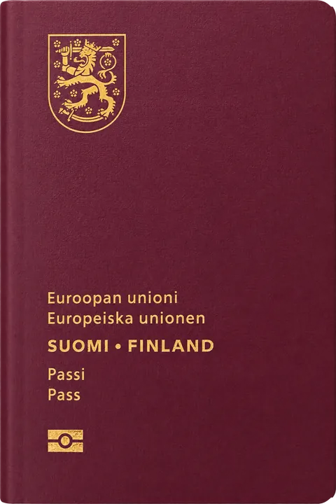 Cover of the Finland passport