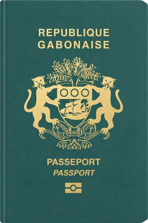 Cover of the Gabon passport