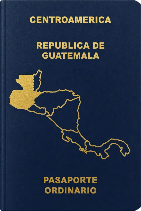 Cover of the Guatemala passport