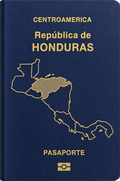 Cover of the Honduras passport
