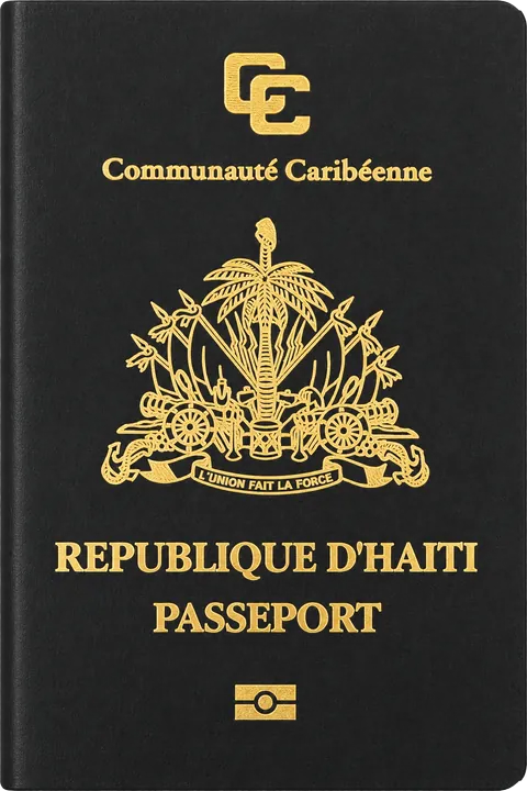 Cover of the Haiti passport