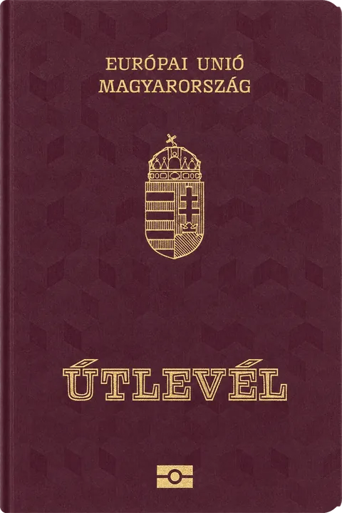Cover of the Hungary passport