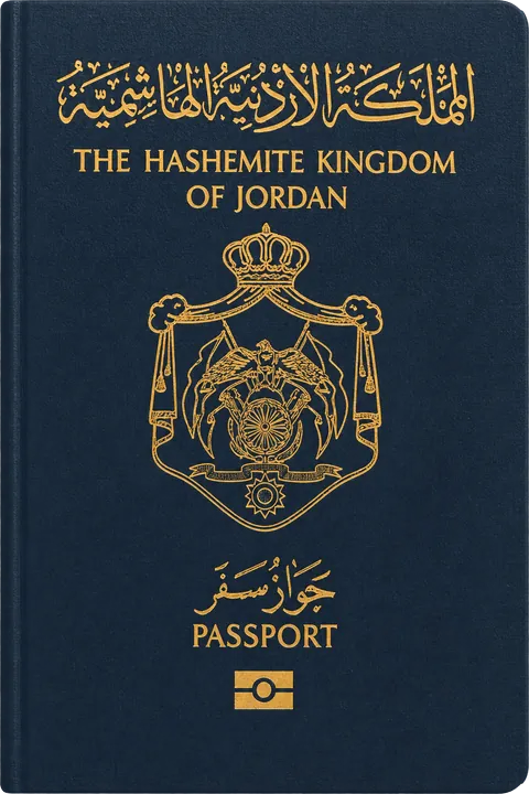 Cover of the Jordan passport