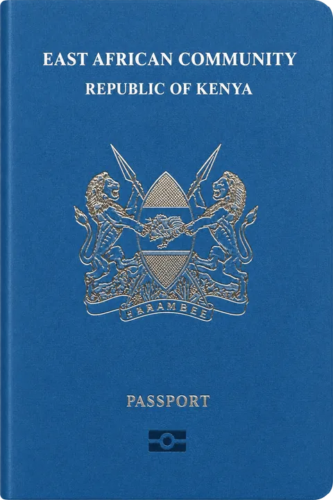 Cover of the Kenya passport