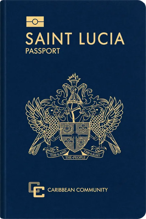 Cover of the St. Lucia passport
