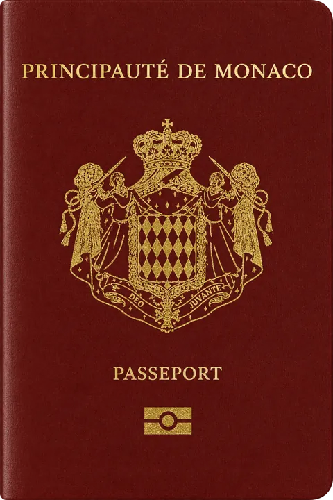 Cover of the Monaco passport