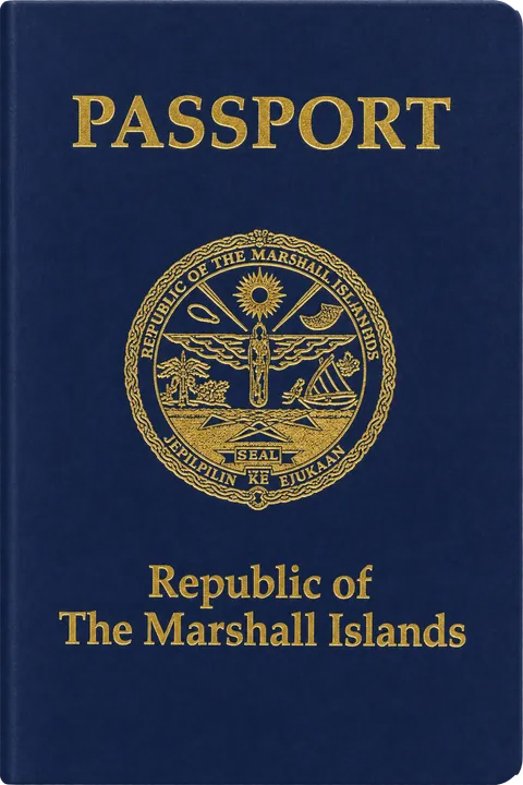 Cover of the Marshall Islands passport