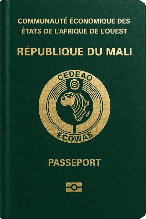 Cover of the Mali passport