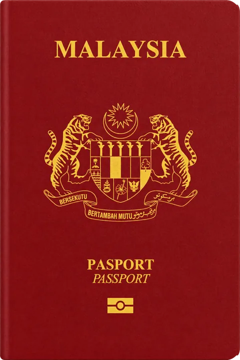 Cover of the Malaysia passport