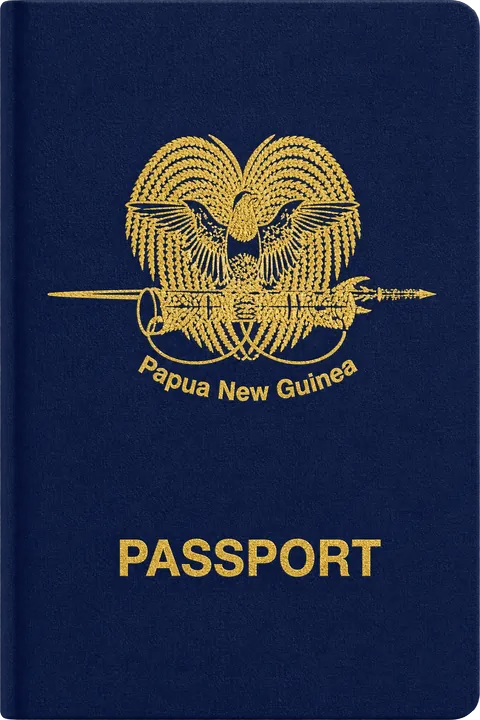 Cover of the Papua New Guinea passport