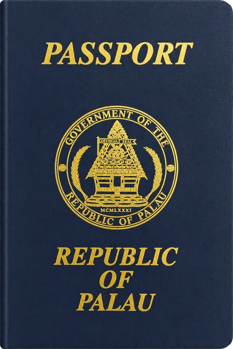 Cover of the Palau passport