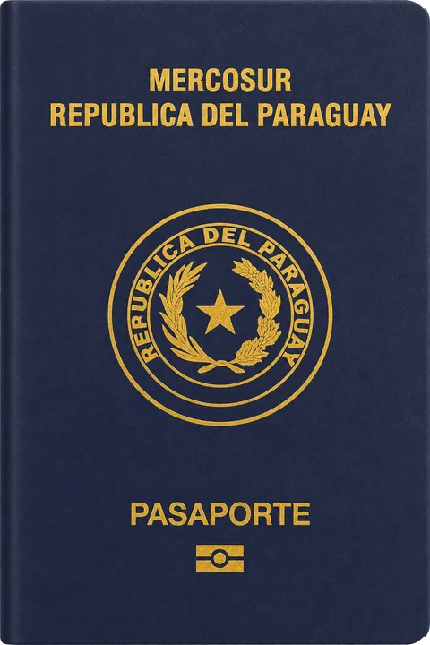 Cover of the Paraguay passport