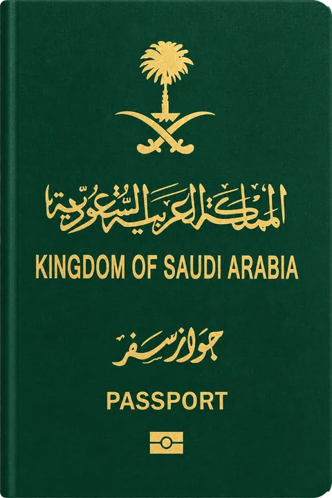 Cover of the Saudi Arabia passport