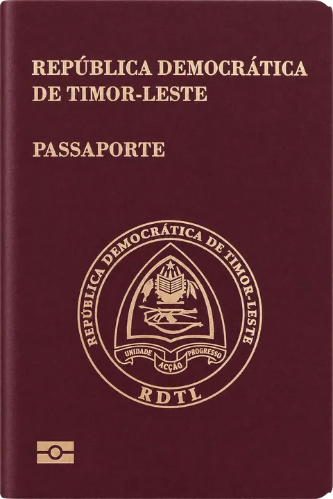 Cover of the Timor-Leste passport