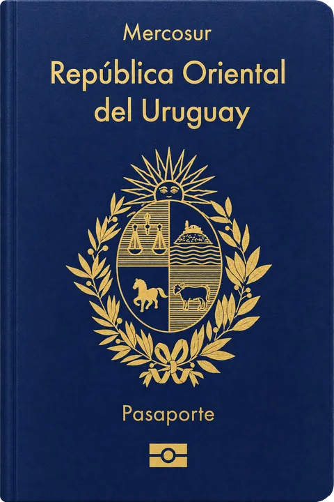 Cover of the Uruguay passport